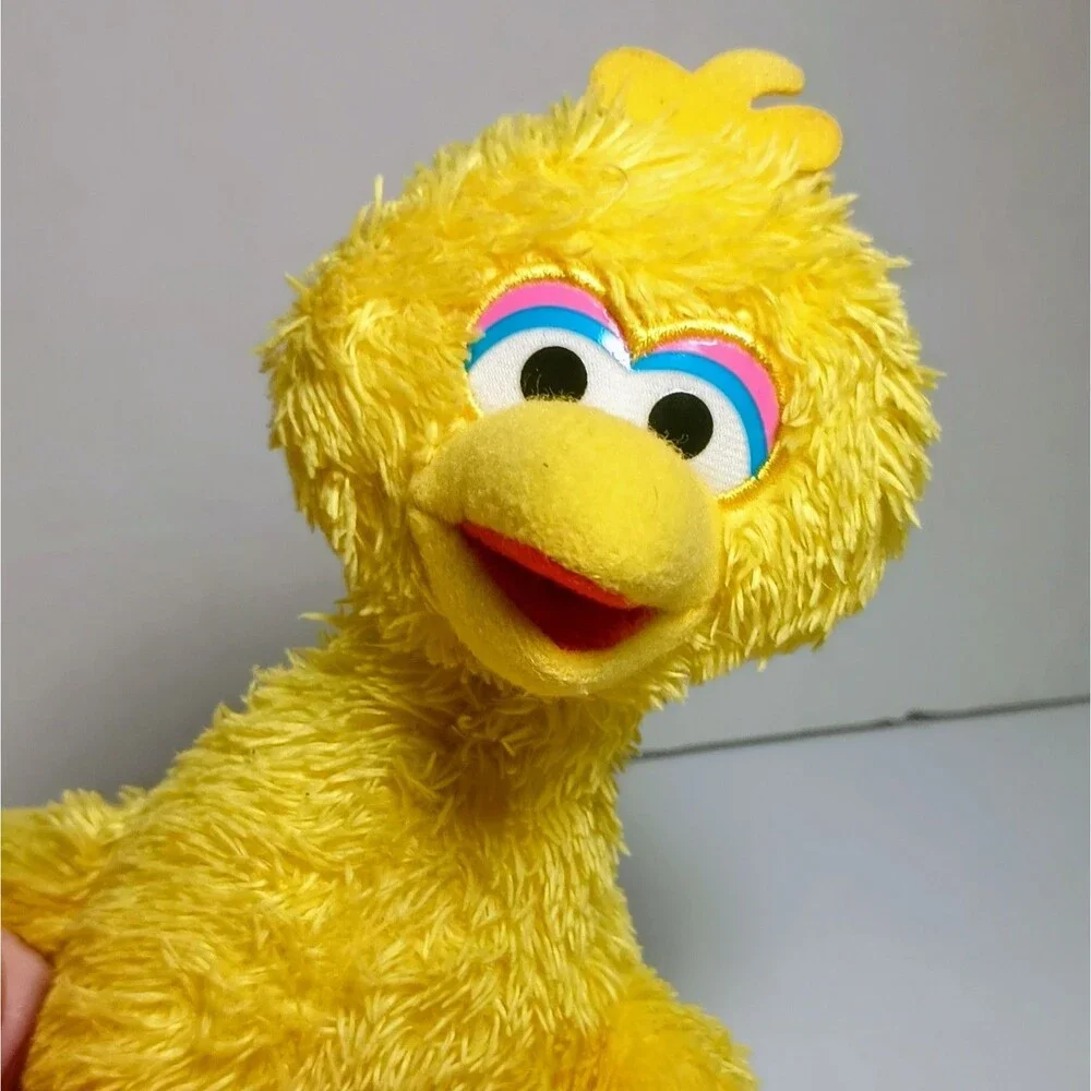 2013 Hasbro Sesame Street BIG BIRD 10”Plush STUFFED ANIMAL Toy Kids Toy